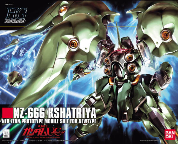 Gundam Gunpla HG 1/144 99 NZ-666 Kshatriya